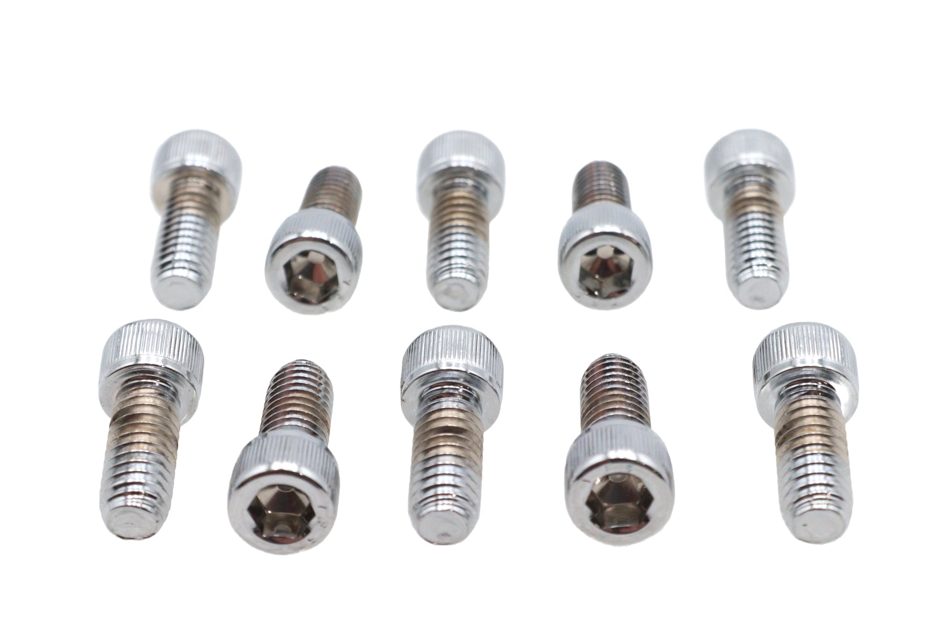 Allen Socket Cap Bolt Knurled Chrome 5/16 X 3/4