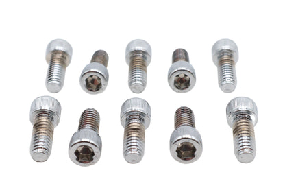 Allen Socket Cap Bolt Knurled Chrome 5/16 X 3/4