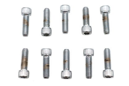 Allen Socket Cap Bolt Knurled Chrome 5/16 X 1