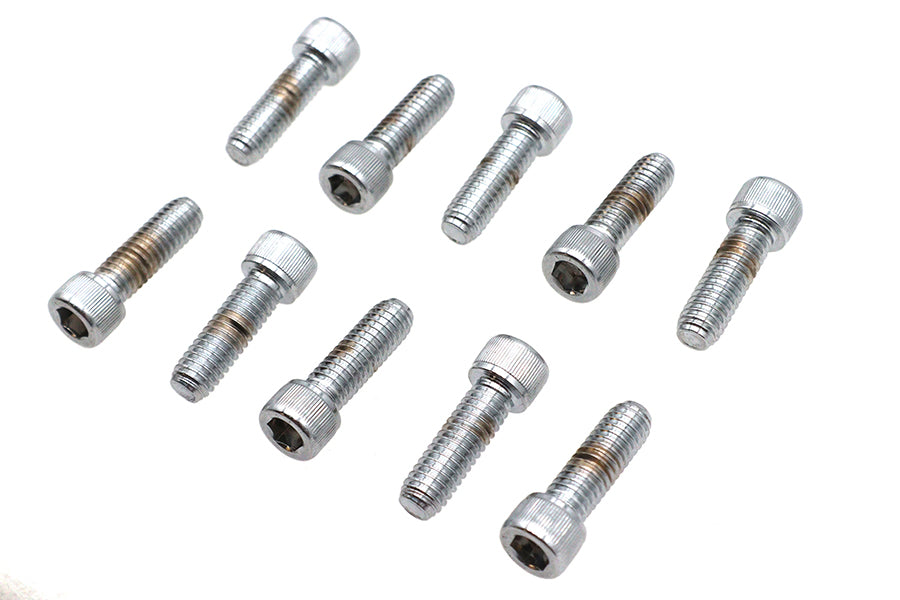 Allen Socket Cap Bolt Knurled Chrome 5/16 X 1