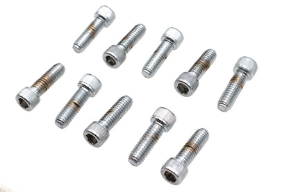 Allen Socket Cap Bolt Knurled Chrome 5/16 X 1