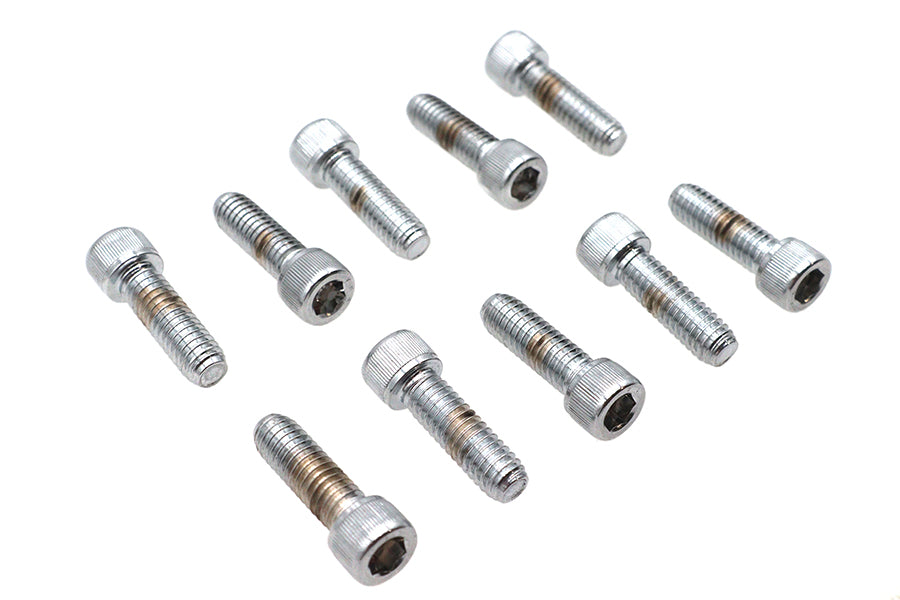 Allen Socket Cap Bolt Knurled Chrome 5/16 X 1