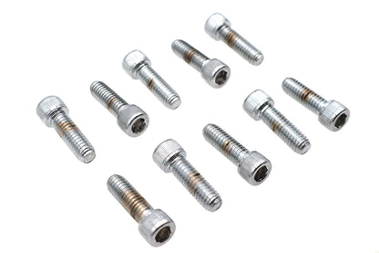 Allen Socket Cap Bolt Knurled Chrome 5/16 X 1