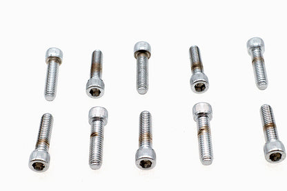 Allen Socket Cap Bolt Knurled Chrome 5/16 X 1-1/4