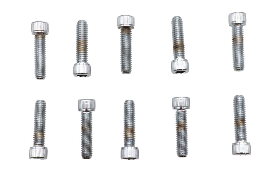 Allen Socket Cap Bolt Knurled Chrome 5/16 X 1-1/4