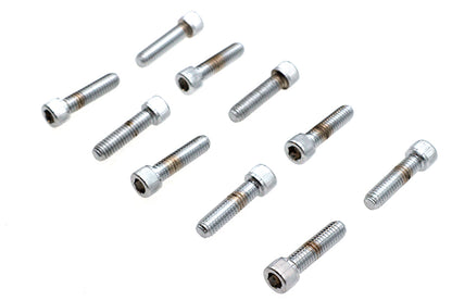 Allen Socket Cap Bolt Knurled Chrome 5/16 X 1-1/4