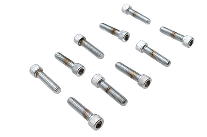 Allen Socket Cap Bolt Knurled Chrome 5/16 X 1-1/4