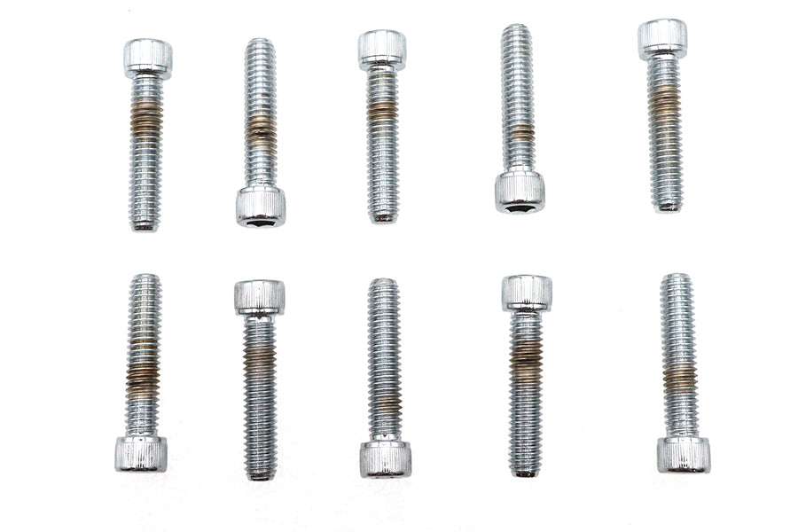 Allen Socket Cap Bolt Knurled Chrome 5/16 X 1-1/2