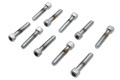 Allen Socket Cap Bolt Knurled Chrome 5/16 X 1-1/2