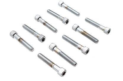 Allen Socket Cap Bolt Knurled Chrome 5/16-18 X 1-3/4
