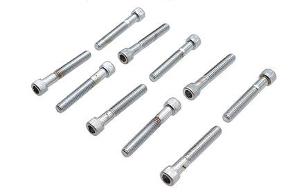 Allen Socket Cap Bolt Knurled Chrome 5/16-18 X 2