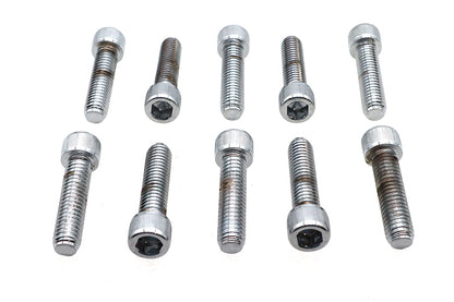 Allen Socket Cap Bolt Knurled Chrome 3/8 X 1-1/2