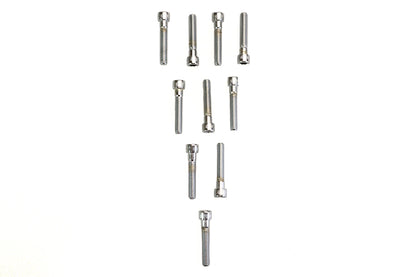 Allen Socket Cap Bolt Knurled Chrome 3/8 X 2