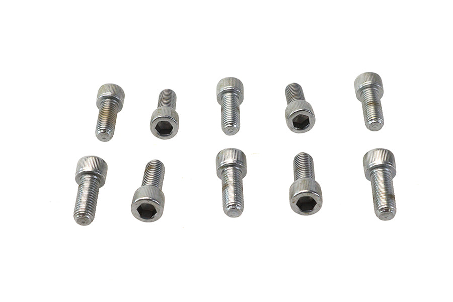 Allen Socket Cap Bolt Knurled Chrome 5/16 X 3/4