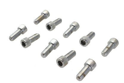 Allen Socket Cap Bolt Knurled Chrome 5/16 X 3/4