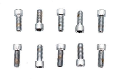 Allen Socket Cap Bolt Knurled Chrome 5/16 X 7/8