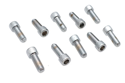 Allen Socket Cap Bolt Knurled Chrome 5/16 X 7/8
