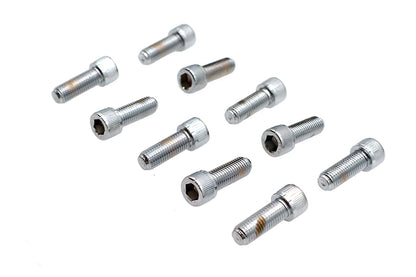 Allen Socket Cap Bolt Knurled Chrome 5/16 X 7/8