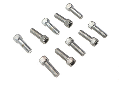 Allen Socket Cap Bolt Knurled Chrome 5/16 X 1