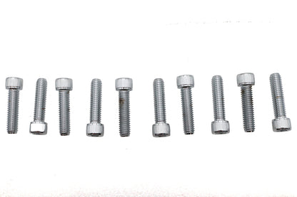 Allen Socket Cap Bolt Knurled Chrome 3/8 X 1-1/2
