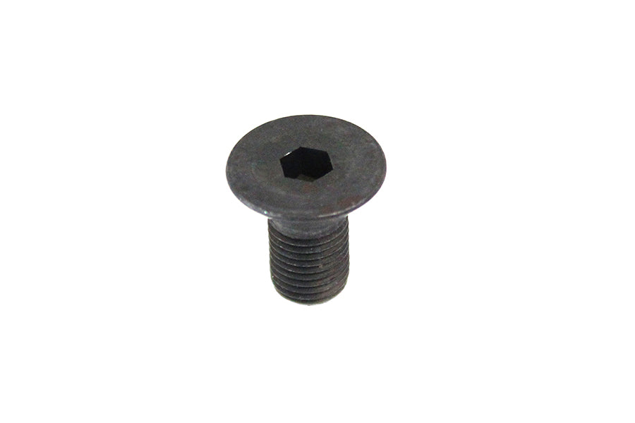 Black Hex Flat Cap Screw 3/8-24 x 3/4