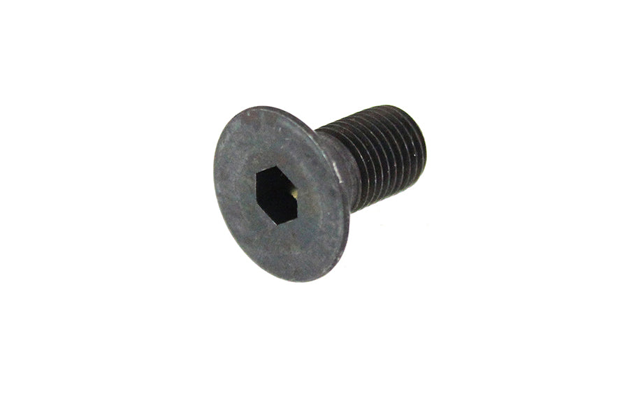 Black Hex Flat Cap Screw 3/8-24 x 3/4