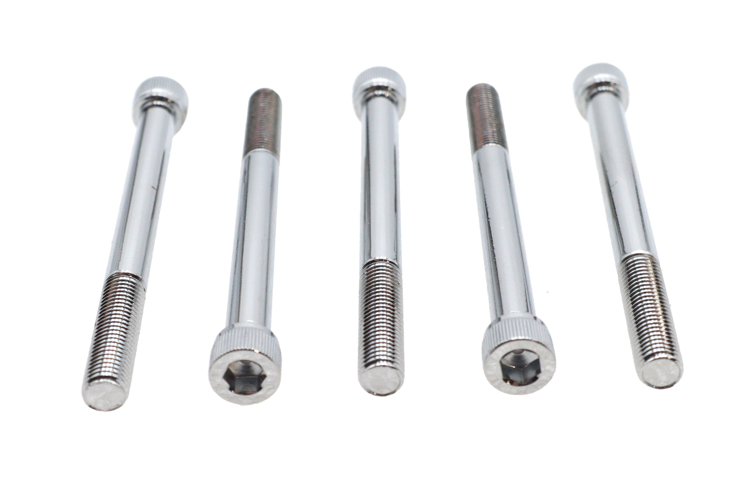 Allen Socket Cap Bolt Chrome 5/16 x 3-1/2