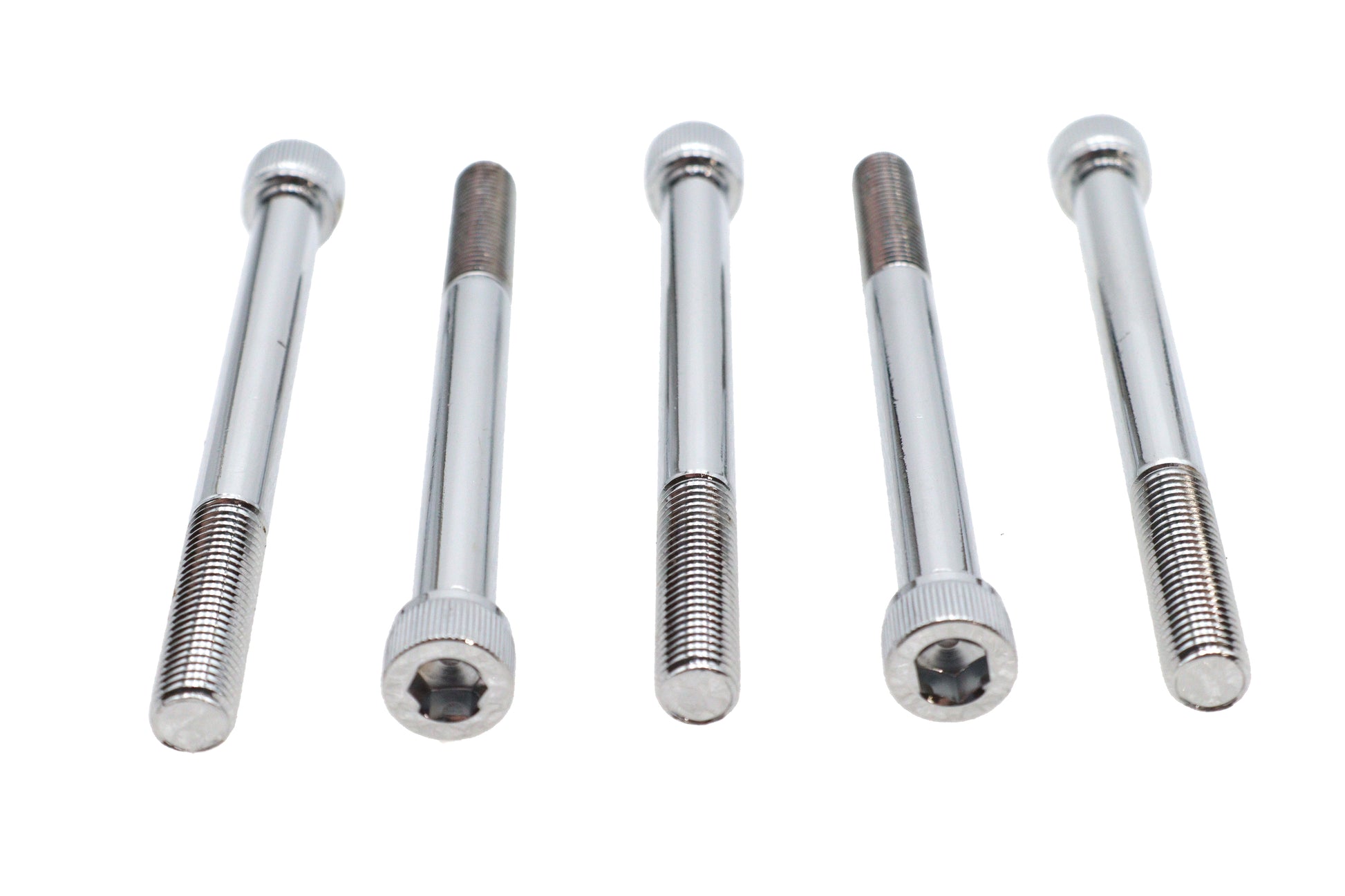 Allen Socket Cap Bolt Chrome 5/16 x 3-1/2