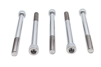 Allen Socket Cap Bolt Chrome 5/16 x 3-1/2
