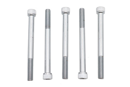 Allen Socket Cap Bolt Chrome 5/16 x 3-1/2