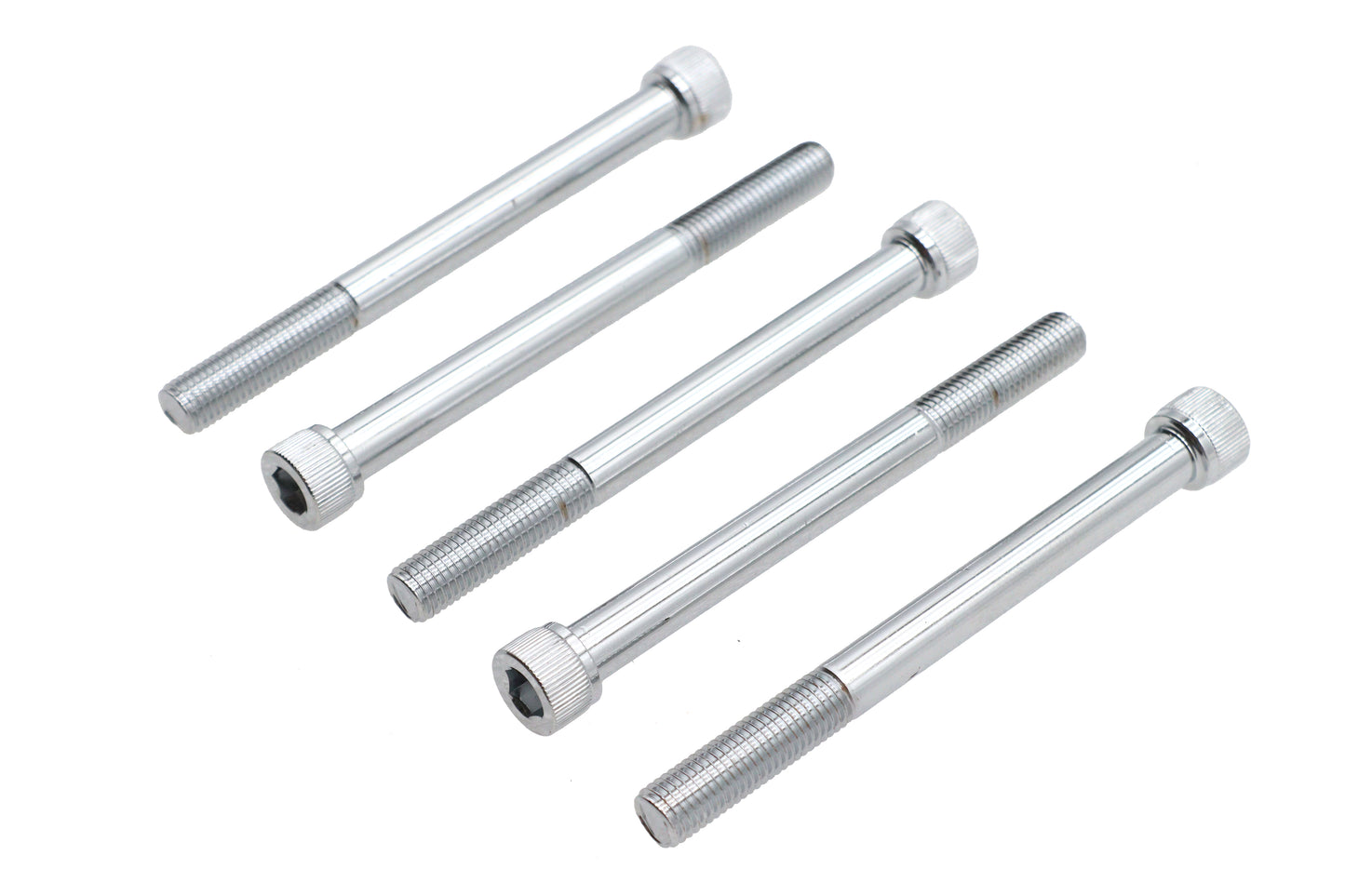 Allen Socket Cap Bolt Chrome 5/16 x 3-1/2