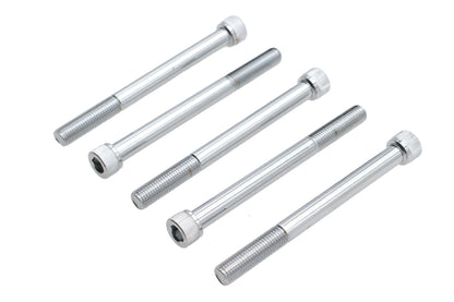 Allen Socket Cap Bolt Chrome 5/16 x 3-1/2