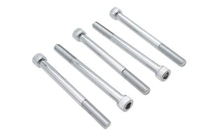 Allen Socket Cap Bolt Chrome 5/16 x 3-1/2