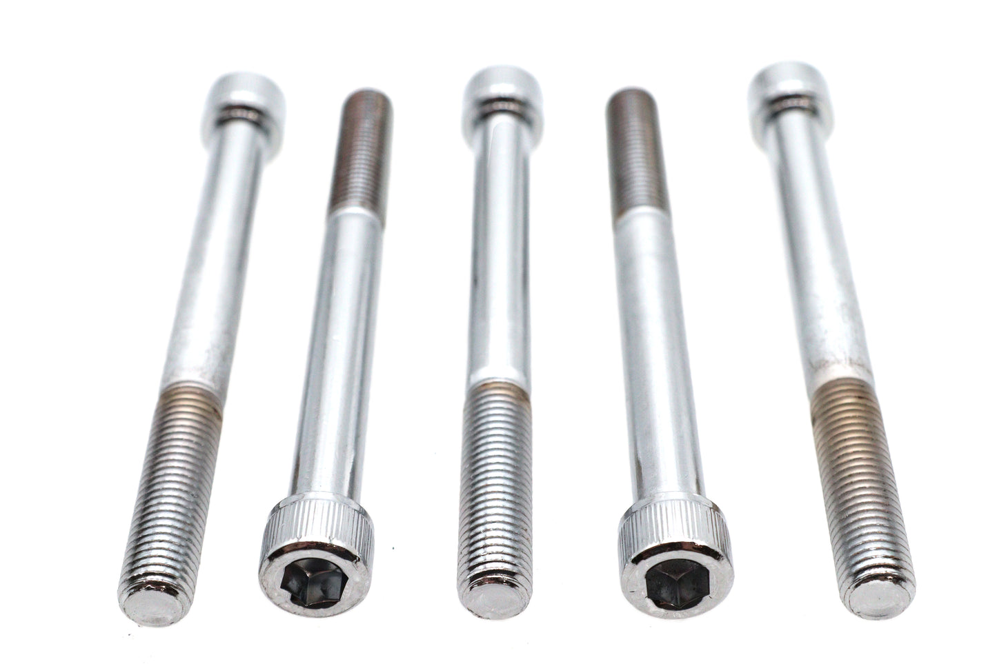 Allen Socket Cap Bolt Knurled Chrome 5/16 x 3-1/4