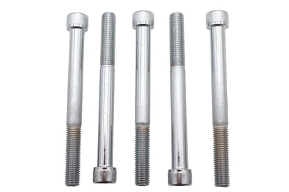 Allen Socket Cap Bolt Knurled Chrome 5/16 x 3-1/4