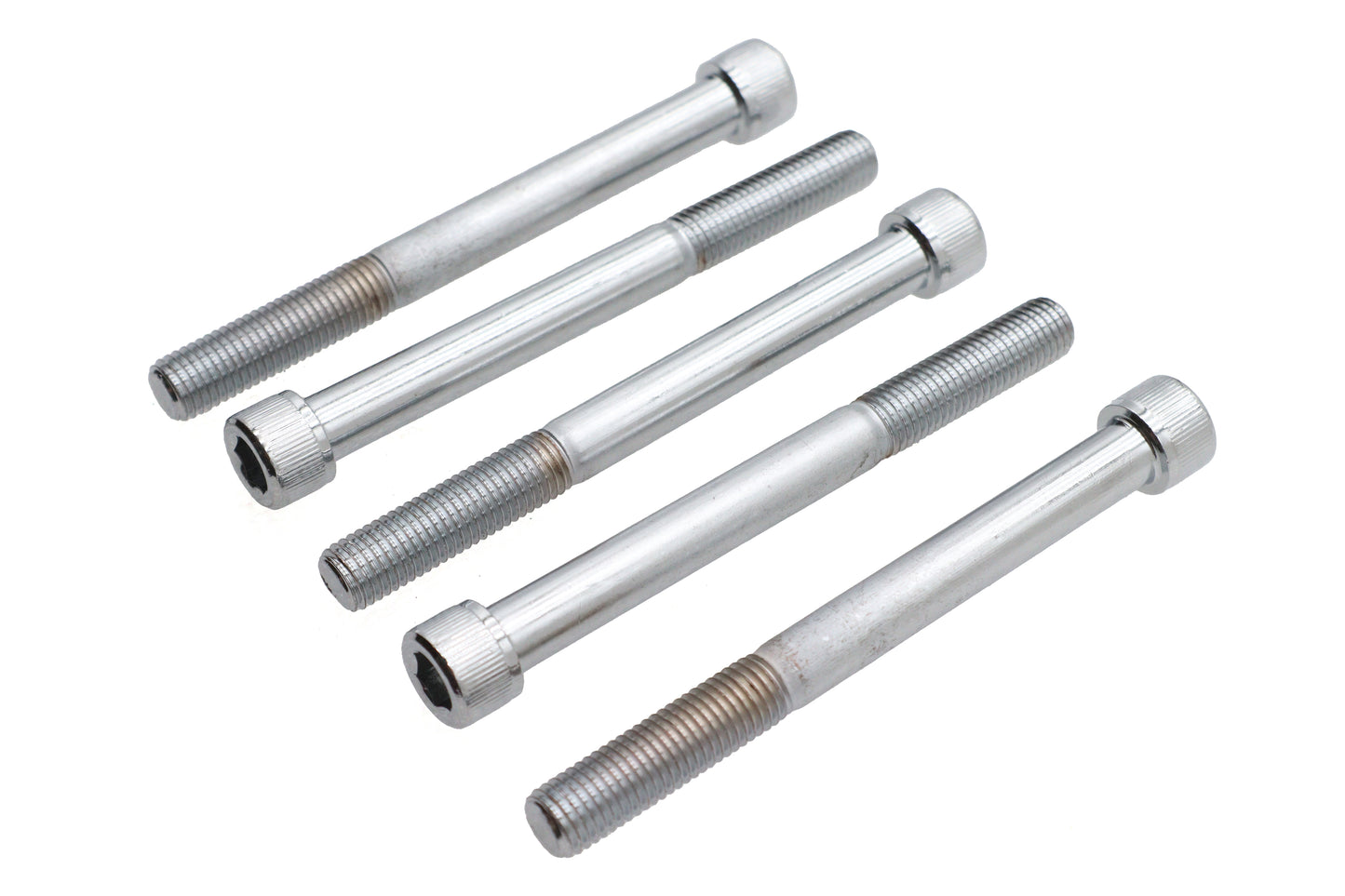 Allen Socket Cap Bolt Knurled Chrome 5/16 x 3-1/4