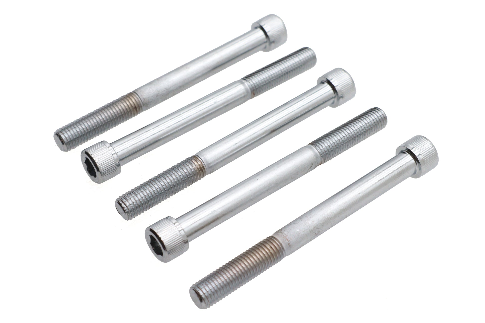 Allen Socket Cap Bolt Knurled Chrome 5/16 x 3-1/4