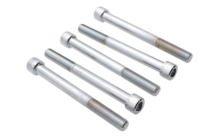 Allen Socket Cap Bolt Knurled Chrome 5/16 x 3-1/4