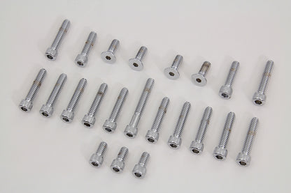 Cam and Primary Cover Dress Up Chrome Screw Kit