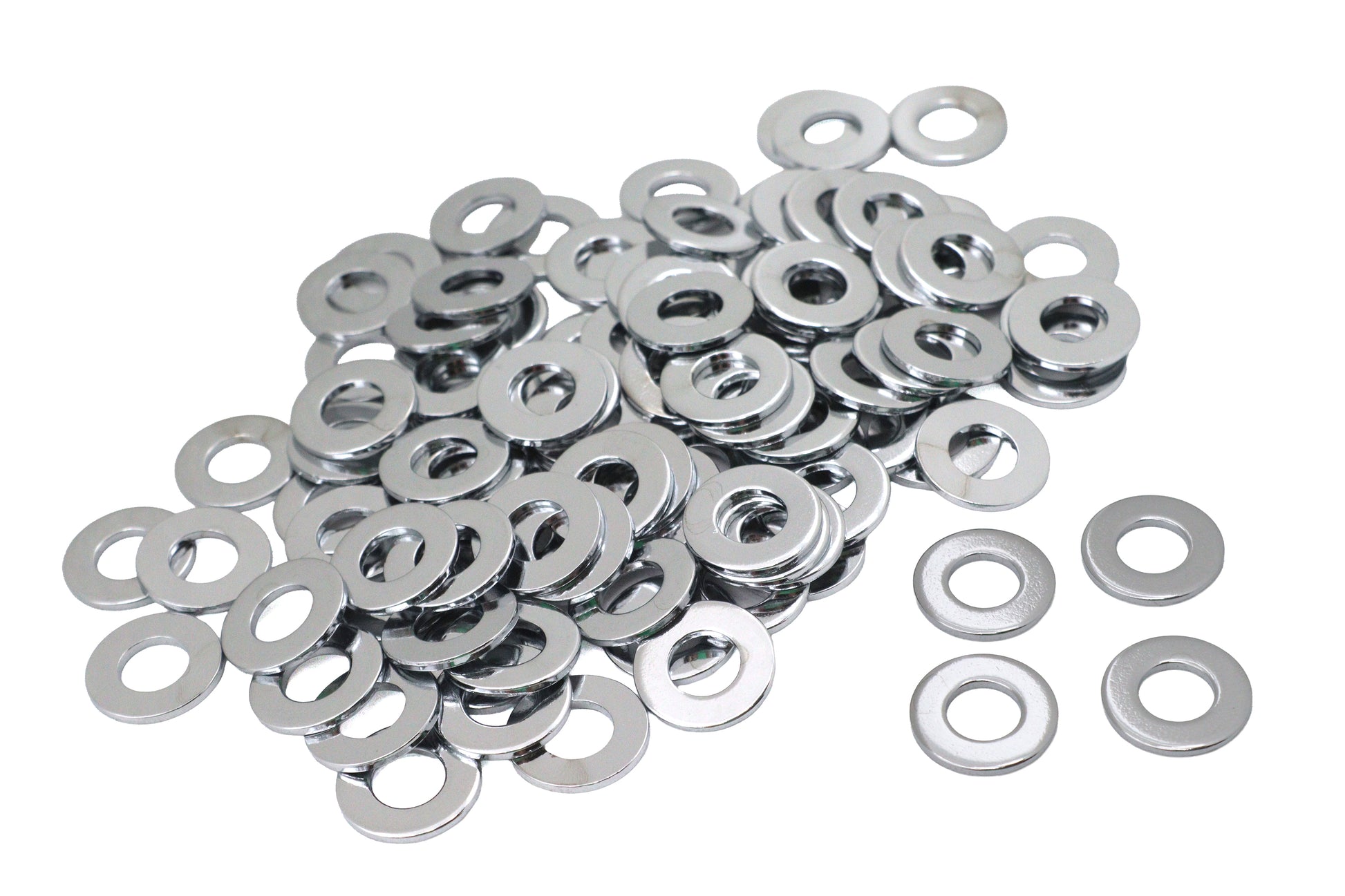 Chrome Flat Washers 5/16 Inner Diameter