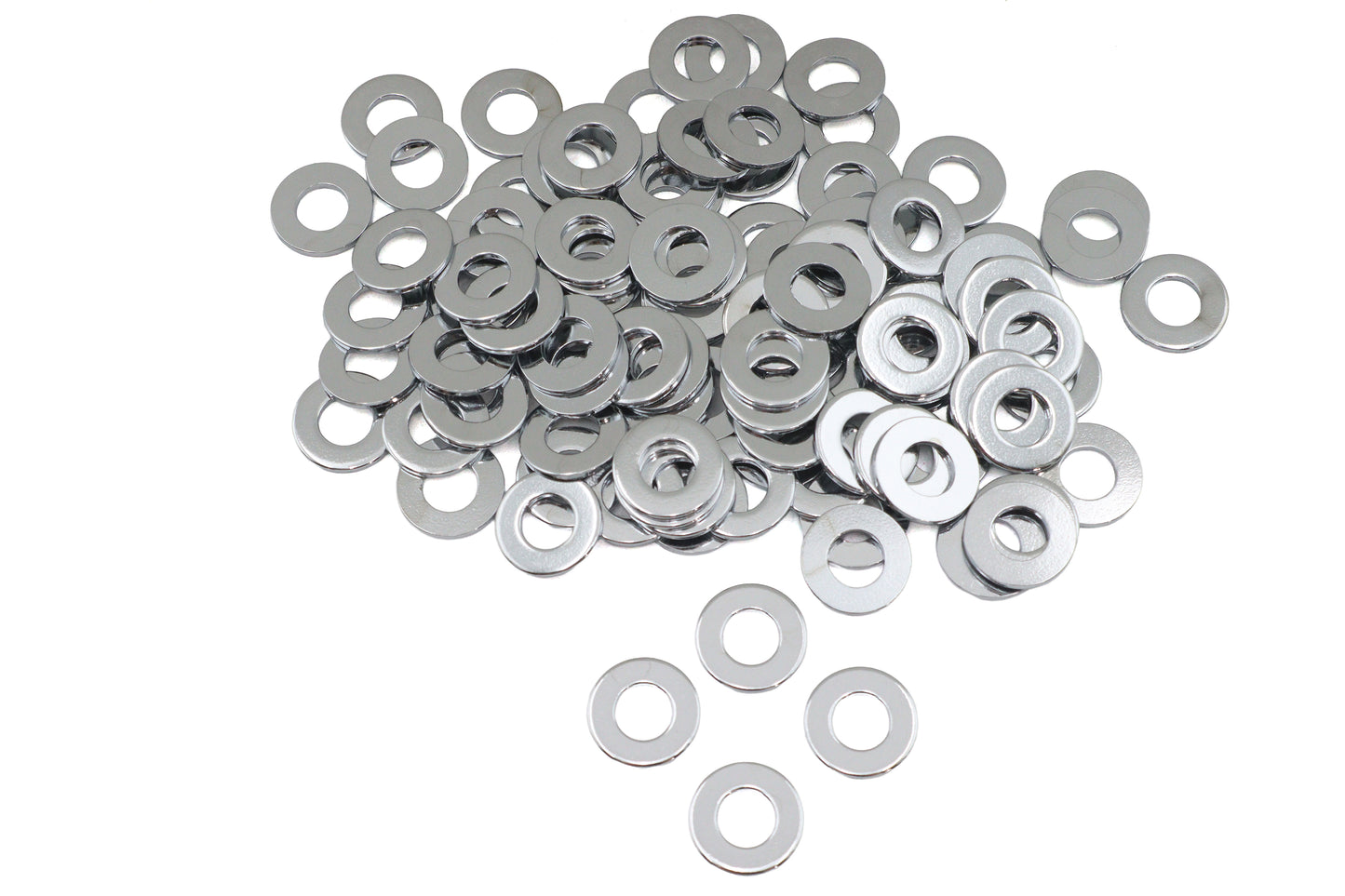 Chrome Flat Washers 5/16 Inner Diameter