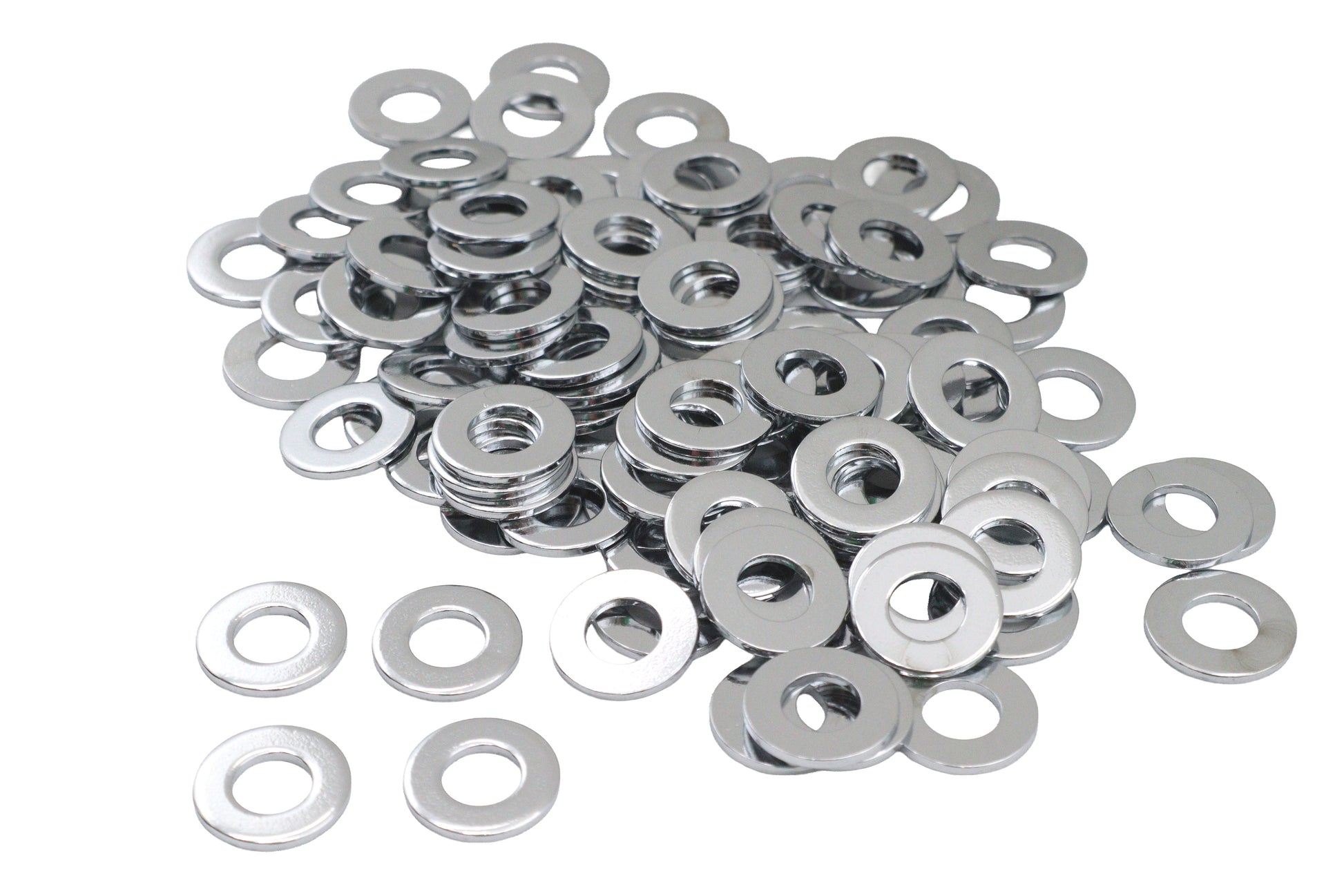 Chrome Flat Washers 5/16 Inner Diameter