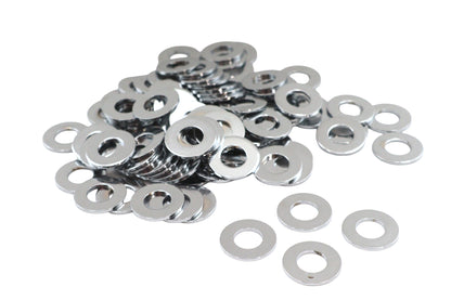 Chrome Flat Washers 3/8 Inner Diameter