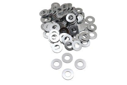Chrome Flat Washers 1/2 Inner Diameter