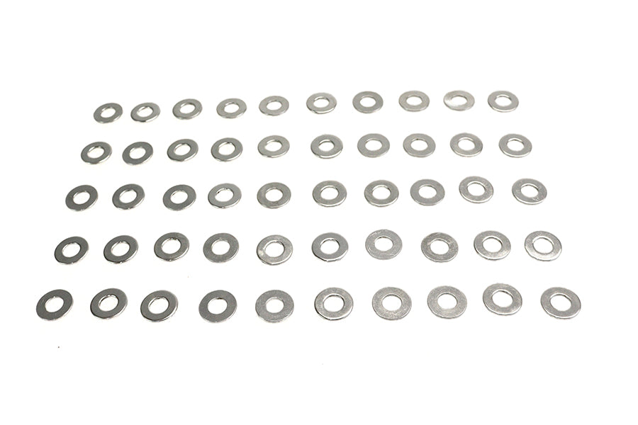 Chrome Flat Washers 5/16 X 5/8