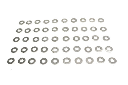 Chrome Flat Washers 5/16 X 5/8