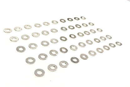 Chrome Flat Washers 5/16 X 5/8
