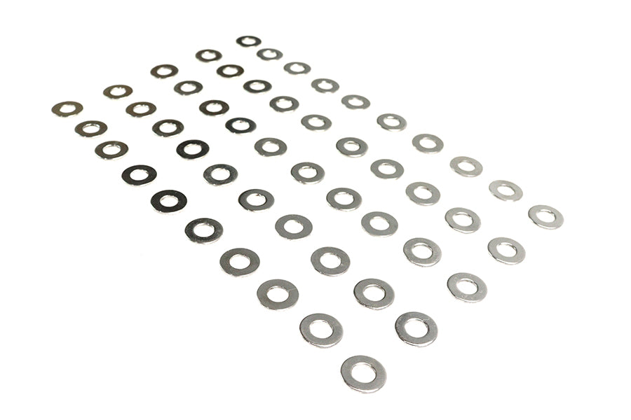 Chrome Flat Washers 5/16 X 5/8