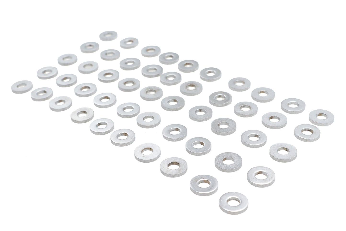 Chrome Flat Washers 1/4