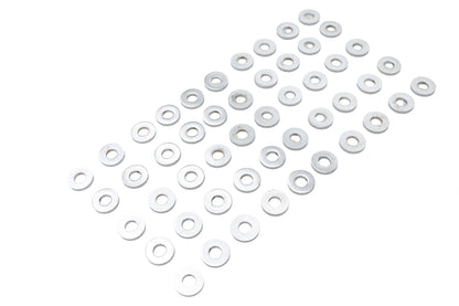 Chrome Flat Washers 1/4